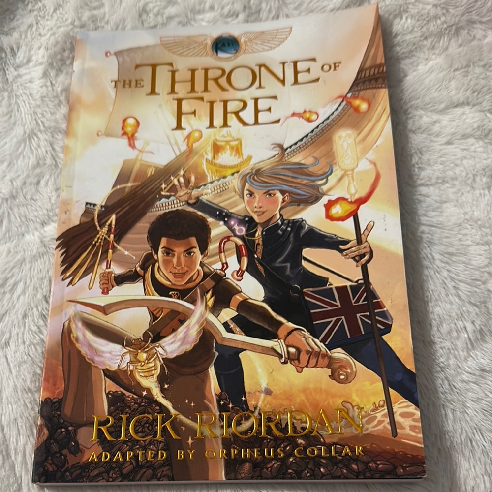 The Throne of Fire Book by Rick Riordan